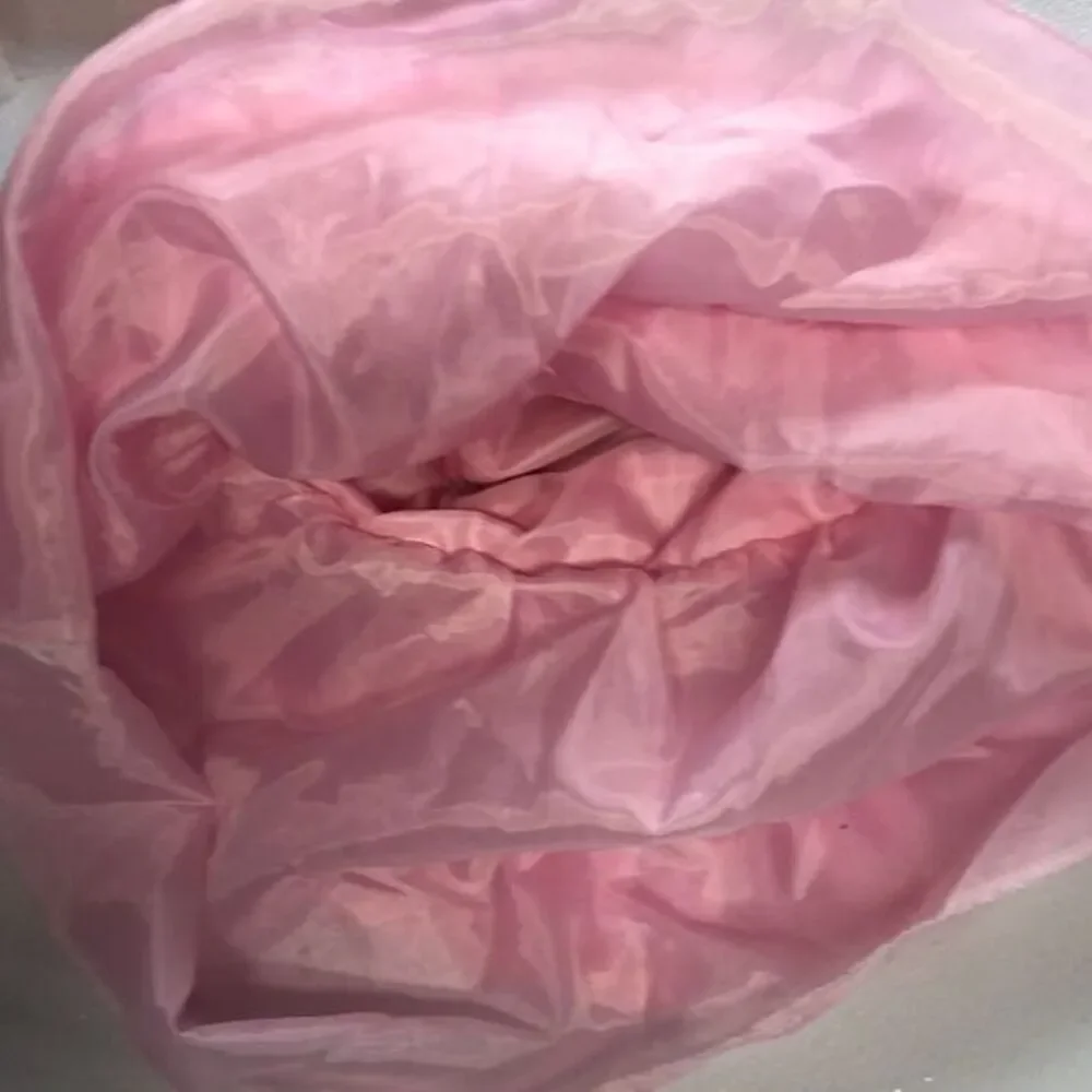 Girls Pink Flower Petal Dress Ruffle Satin Party Special Occasion‎
